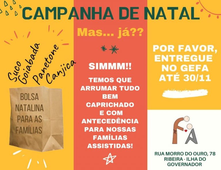 Campanha de Natal 2021 – Cestas de Natal