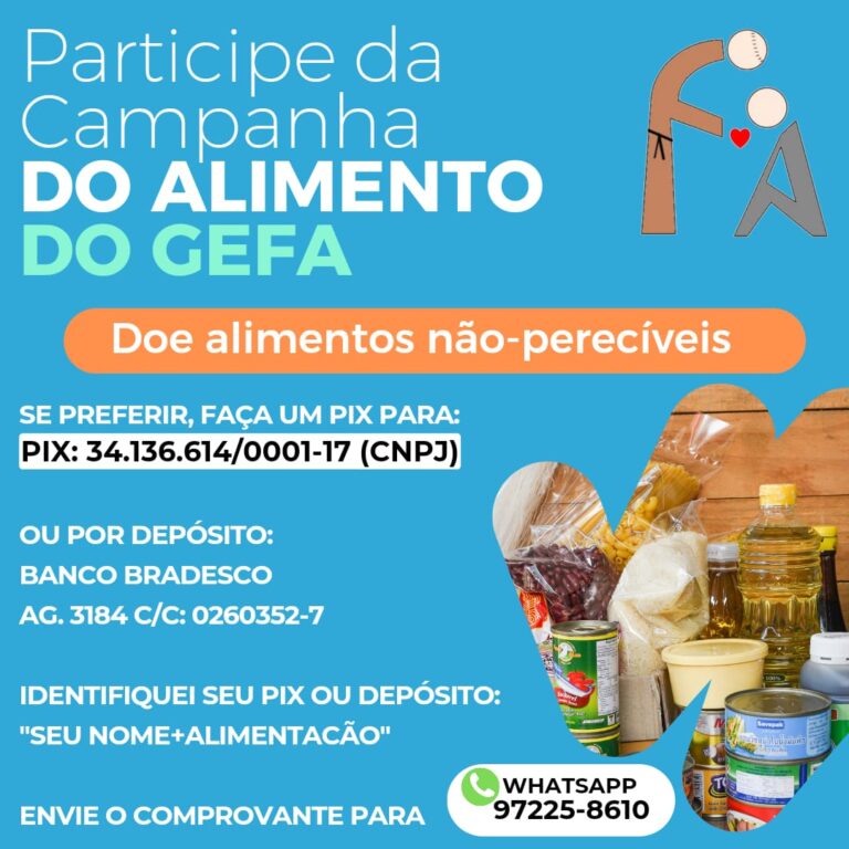 Campanha de Alimentos do GEFA