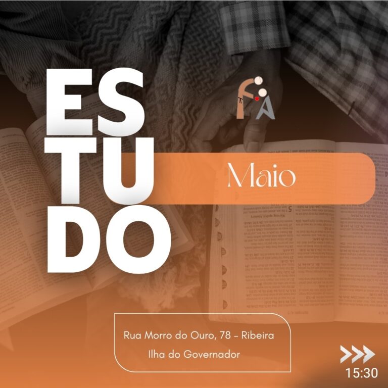 Escala de estudos – Maio