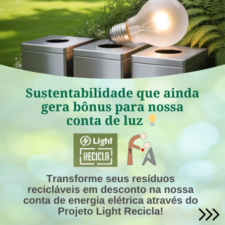 Campanha Light Recicla – É fácil ajudar o GEFA!
